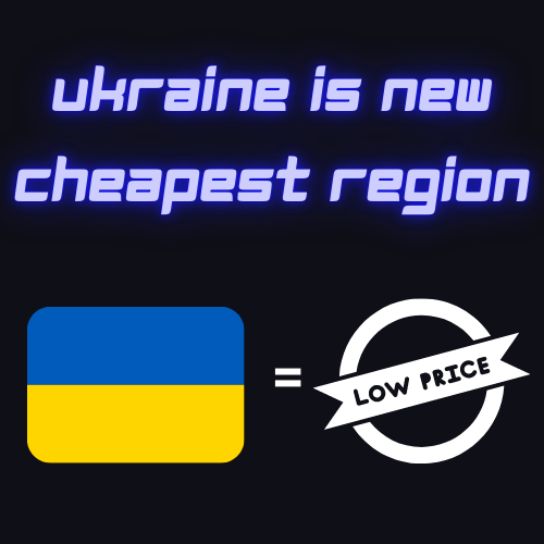 Ukraine is the new cheapest steam region, how to benefit it?