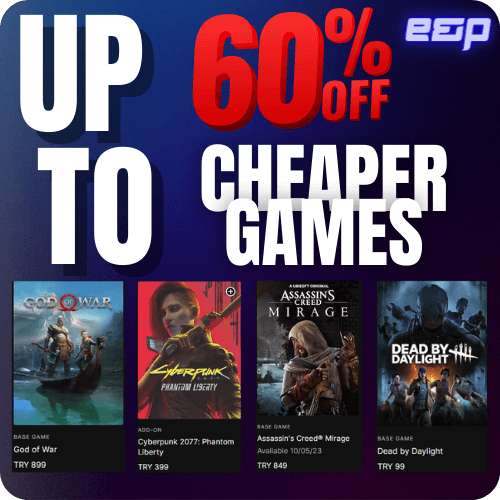 Epic Games Turkish Account Up To 60% Off Cheaper Games