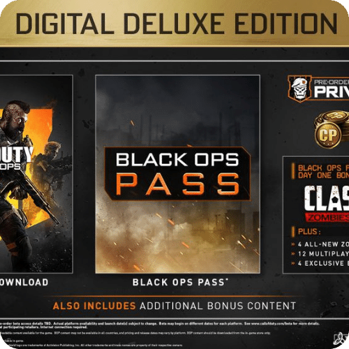 Call of Duty: Black Ops 4 Digital Deluxe (Xbox One) Klucz Global