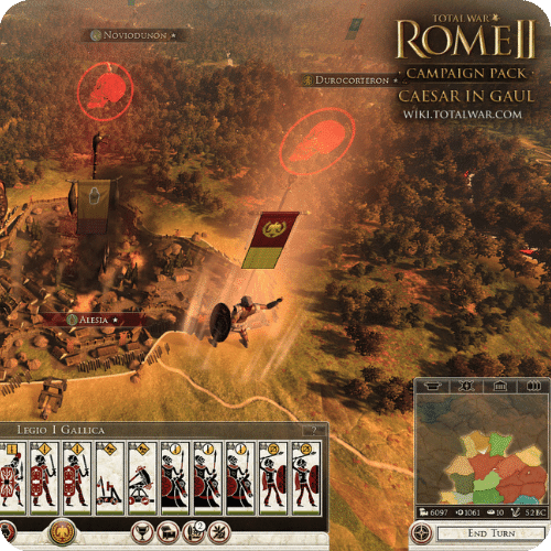 Total War Rome II - Caesar in Gaul DLC (PC) Steam CD Key Europe