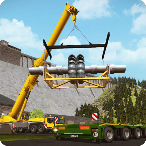 Construction Simulator 2015 - Liebherr LTM 1300 6.2 DLC (PC) Steam Klucz Global