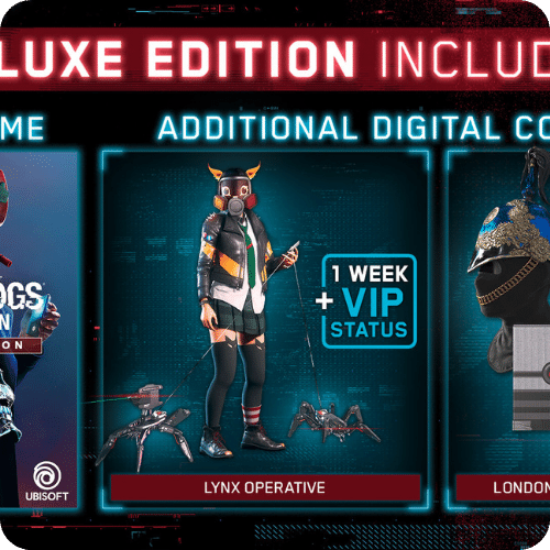 Watch Dogs Legion Deluxe Edition (PC) Ubisoft CD Key Europe
