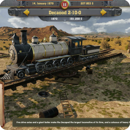 Railway Empire - Mexico DLC (PC) Steam CD Key Global