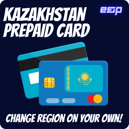 Kazakhstan Prepaid Credit Card For Steam Region Change 73 tenge