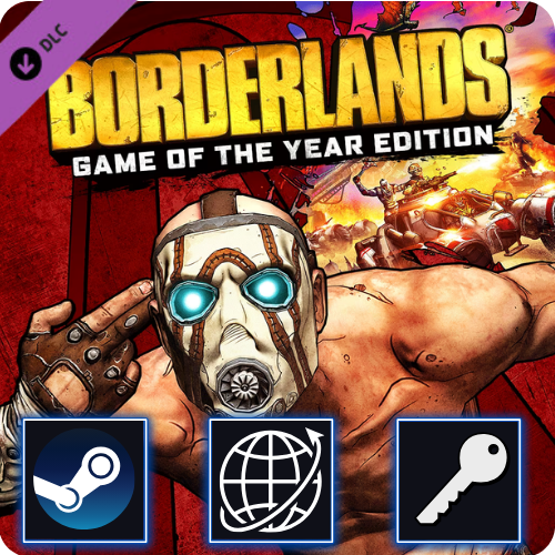 Borderlands - GOTY DLC (PC) Steam Klucz Global
