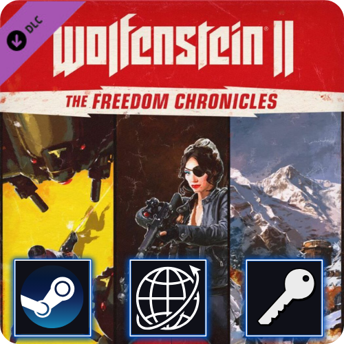 Wolfenstein II The New Colossus - Season Pass DLC (PC) Steam CD Key Global