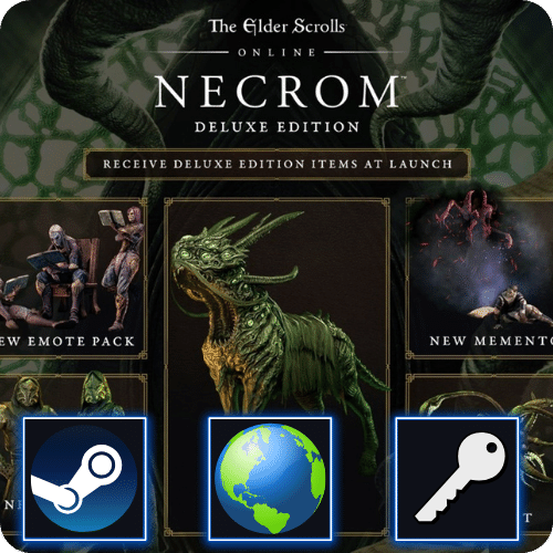 The Elder Scrolls Online Deluxe Collection: Necrom (PC) Steam CD Key ROW
