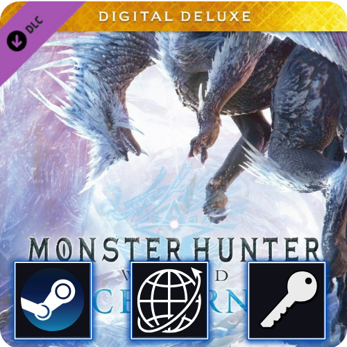 Monster Hunter World Iceborne Deluxe Edition DLC (PC) Steam CD Key Global