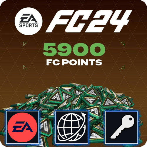 EA Sports FC 24 - 5900 FC Points (PC) EA App CD Key Global