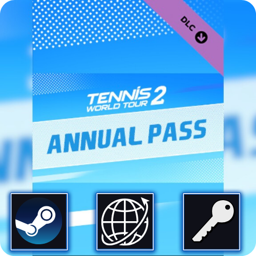 Tennis World Tour 2 - Annual Pass DLC (PC) Steam Klucz Global