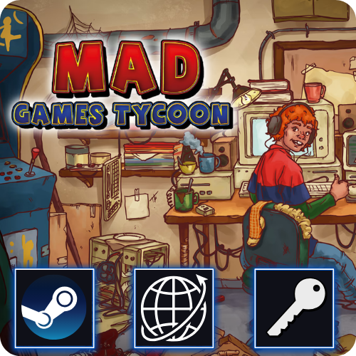 Mad Games Tycoon (PC) Steam Klucz Global