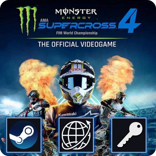 Monster Energy Supercross The Official Videogame 4 (PC) Steam CD Key Global