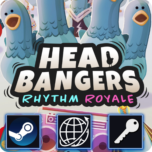 Headbangers: Rhythm Royale (PC) Steam CD Key Global