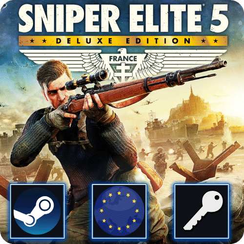 Sniper Elite 5 Deluxe Edition (PC) Steam CD Key Europe Restricted