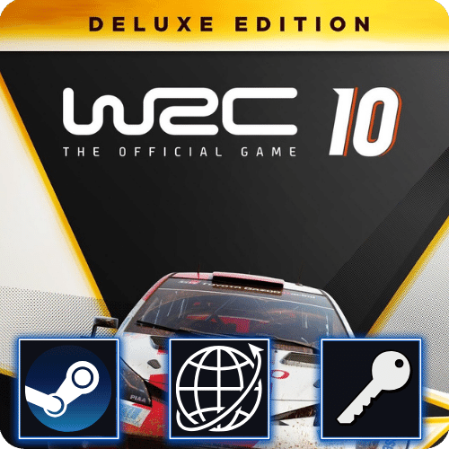 WRC 10 FIA World Rally Championship Deluxe Edition (PC) Steam CD Key Global