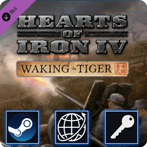 Hearts of Iron IV - Waking the Tiger DLC (PC) Steam CD Key Global