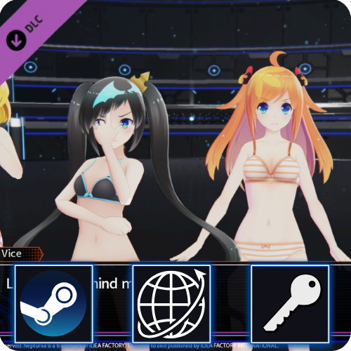 Neptunia Virtual Stars Swimsuit Outfit V-Idol Set (PC) Steam Klucz Global