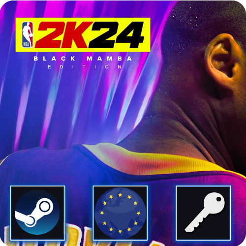 NBA 2K24 Black Mamba Edition (PC) Steam CD Key Europe