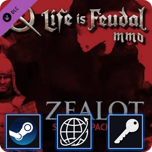 Life is Feudal: MMO. Zealot Starter Pack DLC (PC) Steam CD Key Global