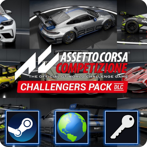 Assetto Corsa Competizione - Challengers Pack DLC (PC) Steam CD Key ROW