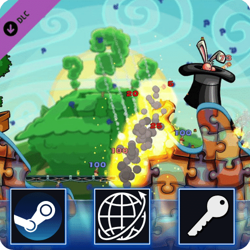 Worms Reloaded: Puzzle Pack DLC (PC) Steam CD Key Global