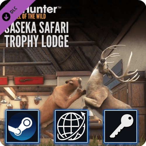 theHunter Call of the Wild Saseka Safari Trophy Lodge DLC Steam Key