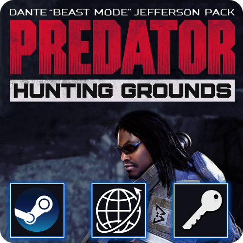 Predator Hunting Grounds Dante Beast Mode Jefferson (PC) Steam Key Global