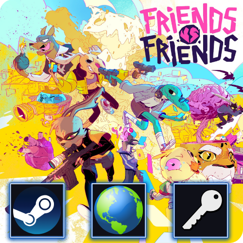 Friends vs Friends (PC) Steam CD Key ROW