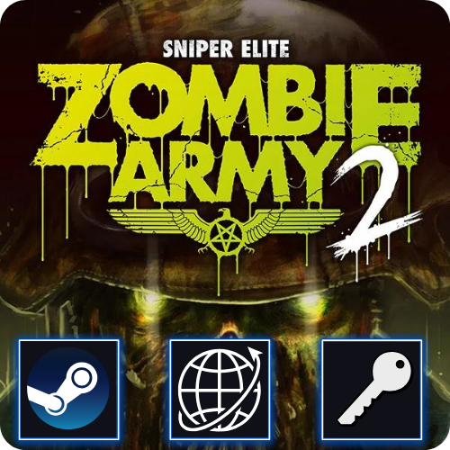 Sniper Elite Nazi Zombie Army 2 DE Version (PC) Steam CD Key Germany