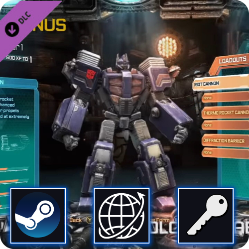 Transformers Fall of Cybertron Multiplayer Havoc Pack DLC Steam Key Global