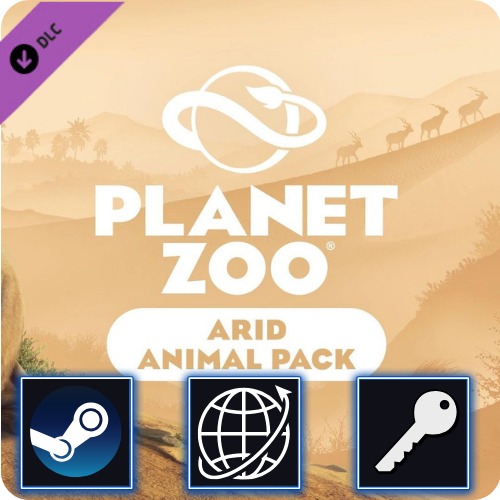 Planet Zoo - Arid Animal Pack DLC (PC) Steam CD Key Global