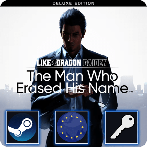 Like a Dragon Gaiden: The Man Who Erased His Name Deluxe Steam Key Europe
