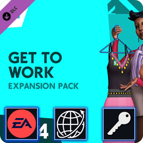 The Sims 4 - Get To Work DLC (PC) EA App CD Key Global
