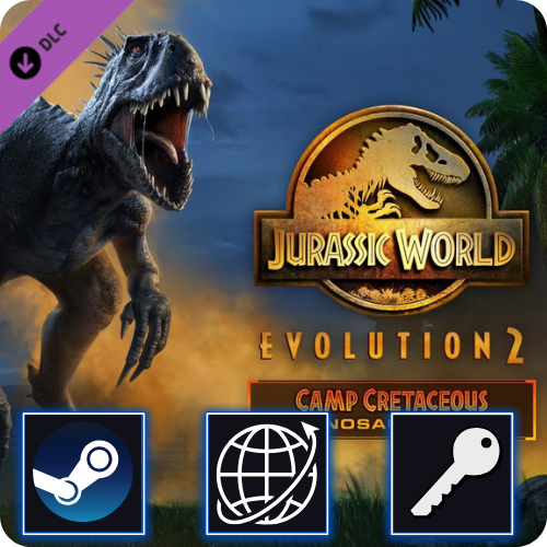 Jurassic World Evolution 2 Camp Cretaceous Dinosaur Pack DLC Steam Key