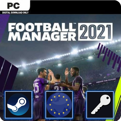 Football Manager 2021 (PC) Steam Klucz Europa