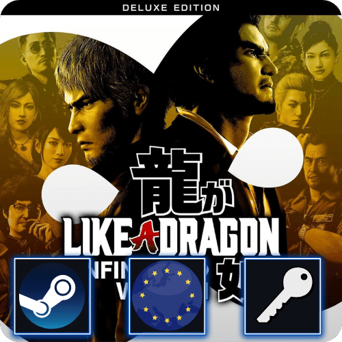 Like a Dragon: Infinite Wealth Deluxe Edition (PC) Steam CD Key Europe