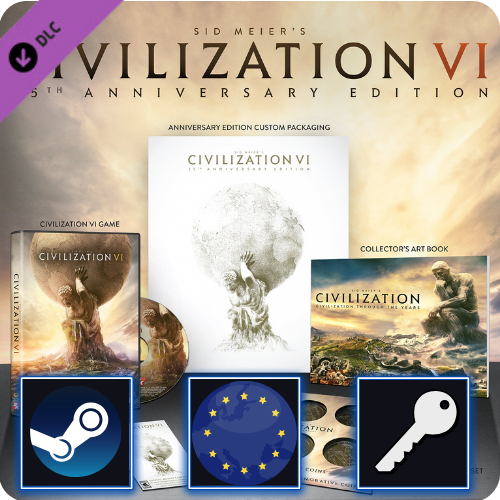 Civilization VI 25th Anniversary Soundtrack Aztec Steam Klucz Europa