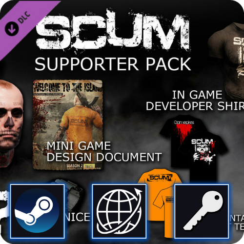 SCUM Supporter Pack DLC (PC) Steam CD Key Global