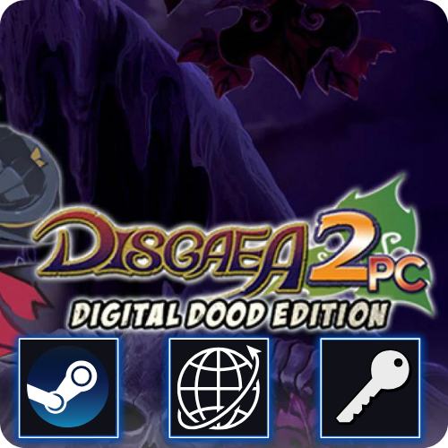 Disgaea 2 Digital Dood Edition (PC) Steam CD Key Global