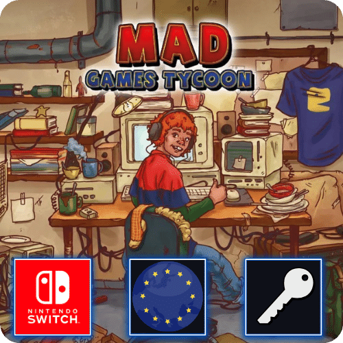 Mad Games Tycoon (Nintendo Switch) eShop Key Europe