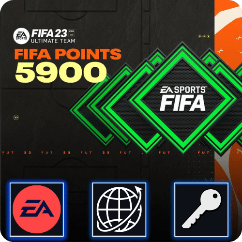 FIFA 23 5900 FIFA Points (PC) EA App CD Key Global