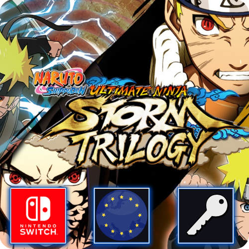 Naruto Ultimate Ninja Storm Trilogy (Nintendo Switch) eShop Klucz Europa