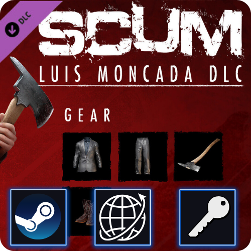 SCUM Luis Moncada character pack DLC (PC) Steam CD Key Global