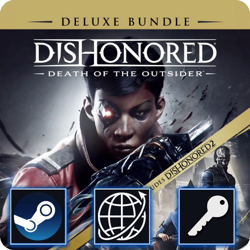 Dishonored: Death of the Outsider Deluxe Bundle (PC) Steam CD Key Global