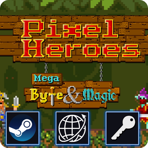 Pixel Heroes Byte & Magic (PC) Steam CD Key Global