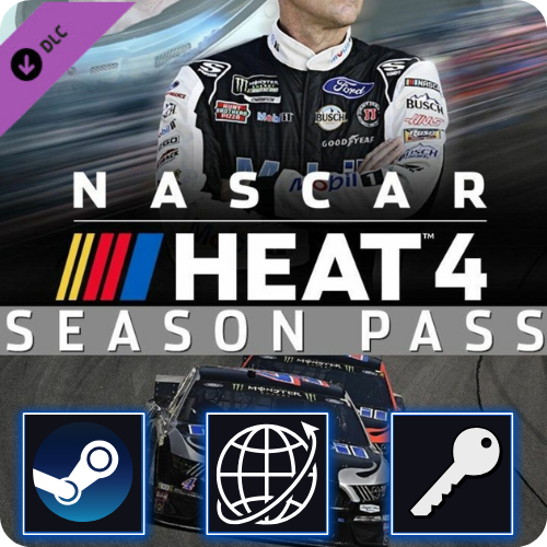 NASCAR Heat 4 - Season Pass DLC (PC) Steam CD Key Global