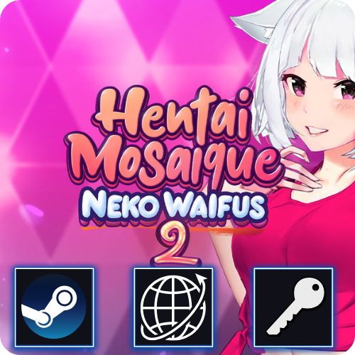 Hentai Mosaique Neko Waifus 2 (PC) Steam Klucz Global