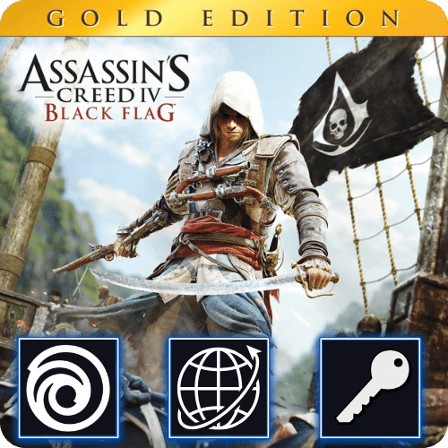 Assassin's Creed IV Black Flag Gold Edition (PC) Ubisoft CD Key Global