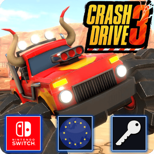 Crash Drive 3 (Nintendo Switch) eShop Klucz Europa