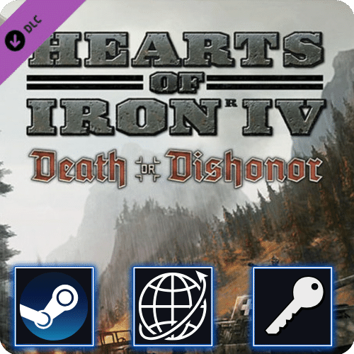 Hearts of Iron IV - Death or Dishonor DLC (PC) Steam CD Key Global